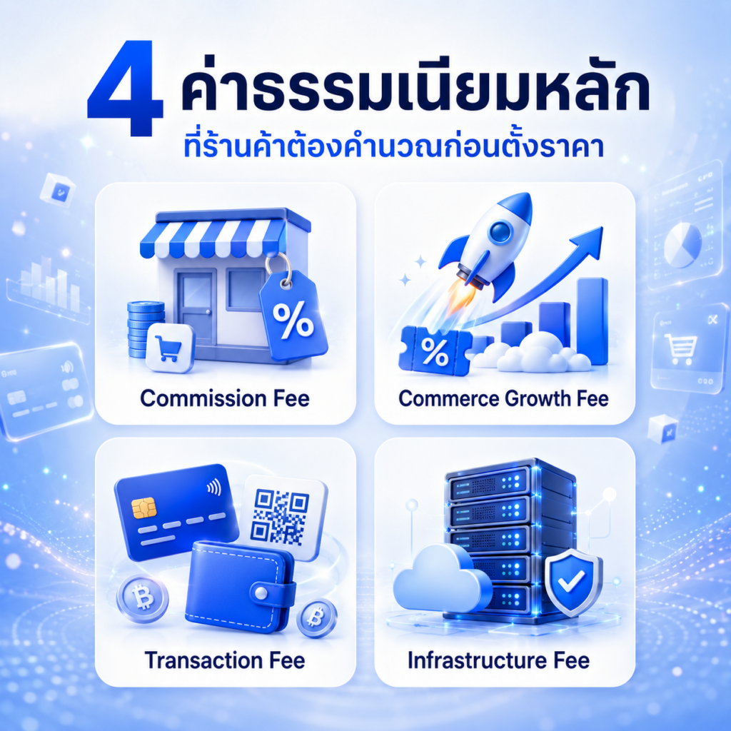 4 ค่าธรรมเนียมหลักบน TikTok Shop ที่ผู้ขายต้องรู้ (อัปเดตปี 2569)